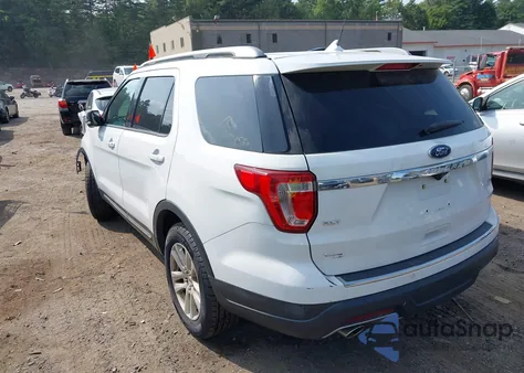 2018 Ford Explorer Xlt из США, поврежденный, VIN 1FM5K8D89JGA94429